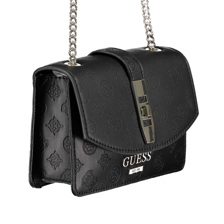 Umhängetasche Black, Farbe: schwarz, Marke: Guess, EAN: 0190231252764, Abmessungen in cm: 19x14x6, Bild 2 von 5