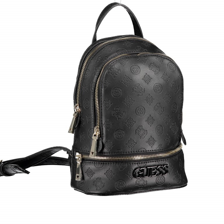 Rucksack Black, Farbe: schwarz, Marke: Guess, EAN: 0190231254942, Abmessungen in cm: 20x27x9, Bild 2 von 7