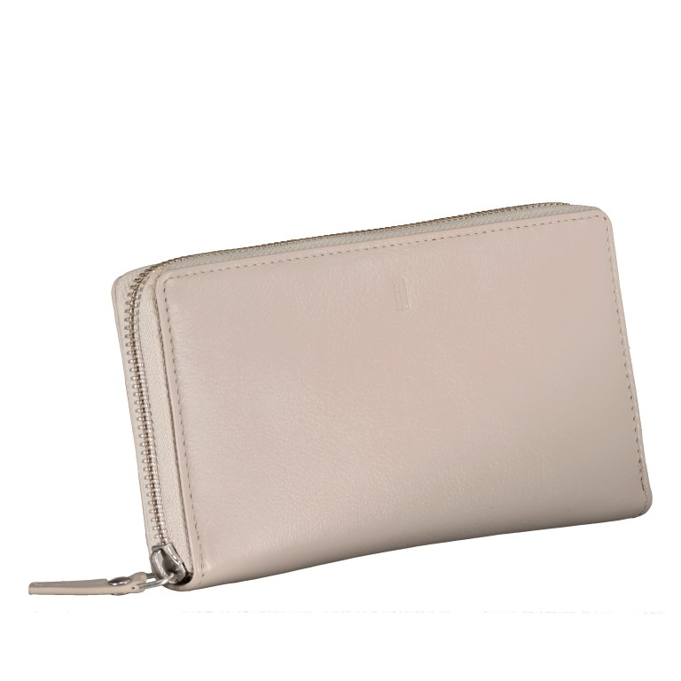 Geldbörse Nappa mit RFID-Schutz Beige, Farbe: beige, Marke: Hausfelder Manufaktur, EAN: 4065646007963, Abmessungen in cm: 19x10x1.5, Bild 2 von 4