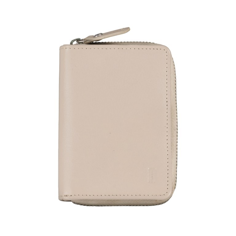 Geldbörse Nappa mit RFID-Schutz Beige, Farbe: beige, Marke: Hausfelder Manufaktur, EAN: 4065646008175, Abmessungen in cm: 8x11x2.5, Bild 1 von 5