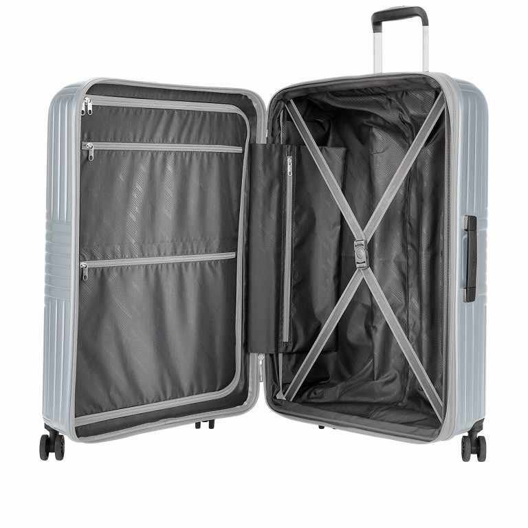 Koffer Gateway 200 Spinner 75 Matt Silver, Farbe: grau, Marke: Samsonite, EAN: 5414847918230, Abmessungen in cm: 51x75x32, Bild 3 von 3