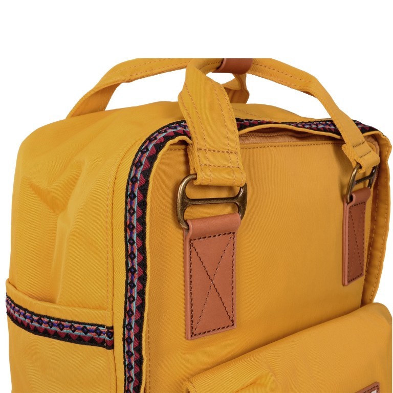 Rucksack Macaroon Bicolor Volumen 16 Liter Yellow Rose, Farbe: gelb, Marke: Doughnut, EAN: 4895222502106, Abmessungen in cm: 28x38x11, Bild 5 von 8