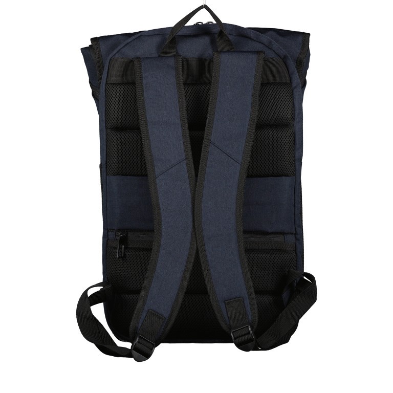 Rucksack RS46 mit Laptopfach 15 Zoll Dark Blue, Farbe: blau/petrol, Marke: Franky, EAN: 4251672707445, Abmessungen in cm: 27x46x12, Bild 3 von 6