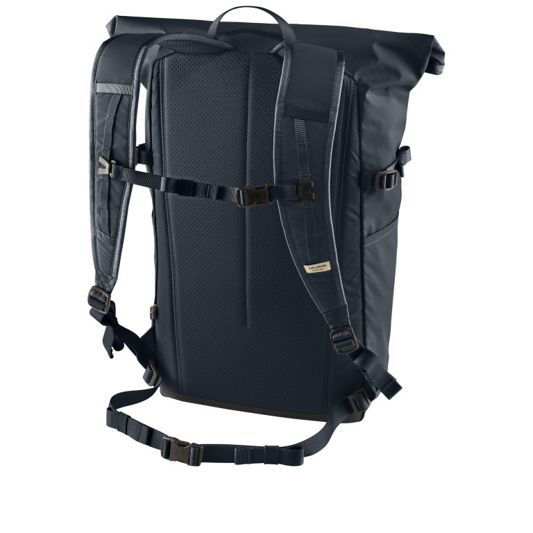Rucksack High Coast Foldsack Volumen 24 Liter, Farbe: schwarz, anthrazit, grau, blau/petrol, taupe/khaki, grün/oliv, rot/weinrot, rosa/pink, orange, gelb, beige, Marke: Fjällräven, Abmessungen in cm: 26x45x20, Bild 3 von 11