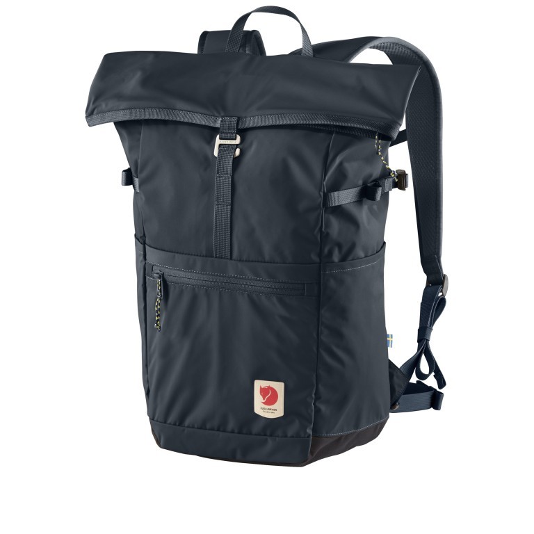 Rucksack High Coast Foldsack Volumen 24 Liter, Farbe: schwarz, anthrazit, grau, blau/petrol, taupe/khaki, grün/oliv, rot/weinrot, rosa/pink, orange, gelb, beige, Marke: Fjällräven, Abmessungen in cm: 26x45x20, Bild 2 von 11