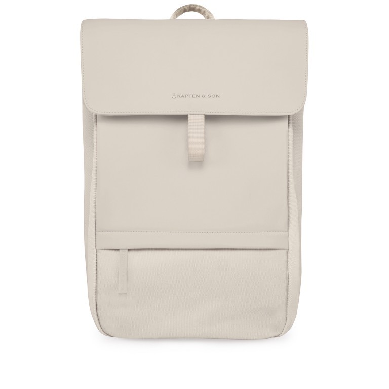 Rucksack Fyn, Farbe: schwarz, anthrazit, grau, blau/petrol, braun, taupe/khaki, grün/oliv, beige, Marke: Kapten & Son, Abmessungen in cm: 26.5x43x12, Bild 1 von 6