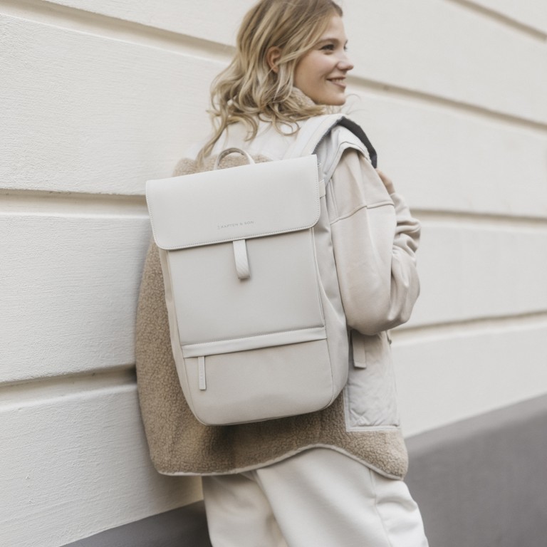 Rucksack Fyn Muted Clay, Farbe: taupe/khaki, Marke: Kapten & Son, EAN: 4251145254292, Abmessungen in cm: 28.5x39.5x12.5, Bild 6 von 10