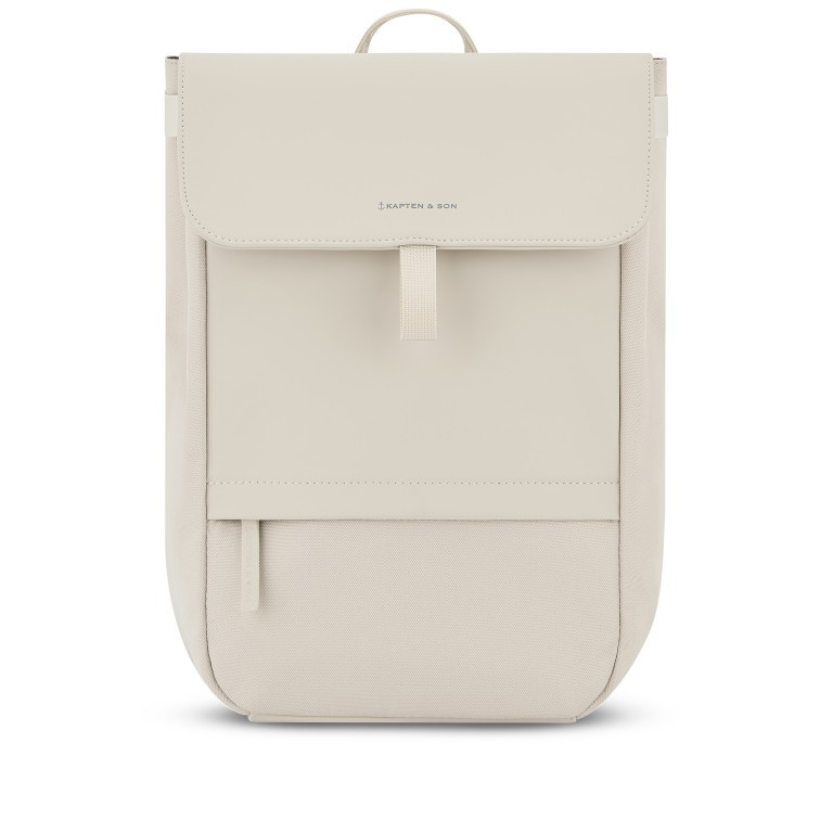 Rucksack Fyn, Farbe: schwarz, anthrazit, grau, blau/petrol, braun, taupe/khaki, grün/oliv, beige, Marke: Kapten & Son, Abmessungen in cm: 28.5x39.5x12.5, Bild 1 von 10