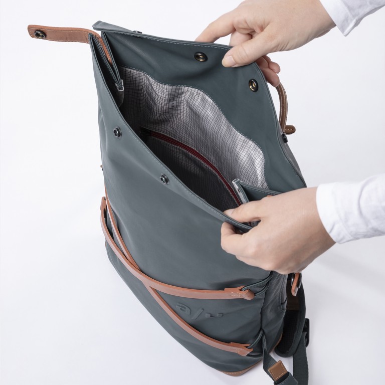 Rucksack Japan Yokohama Rooibos, Farbe: orange, Marke: Aunts & Uncles, EAN: 4250394985872, Abmessungen in cm: 28x40x10, Bild 5 von 8