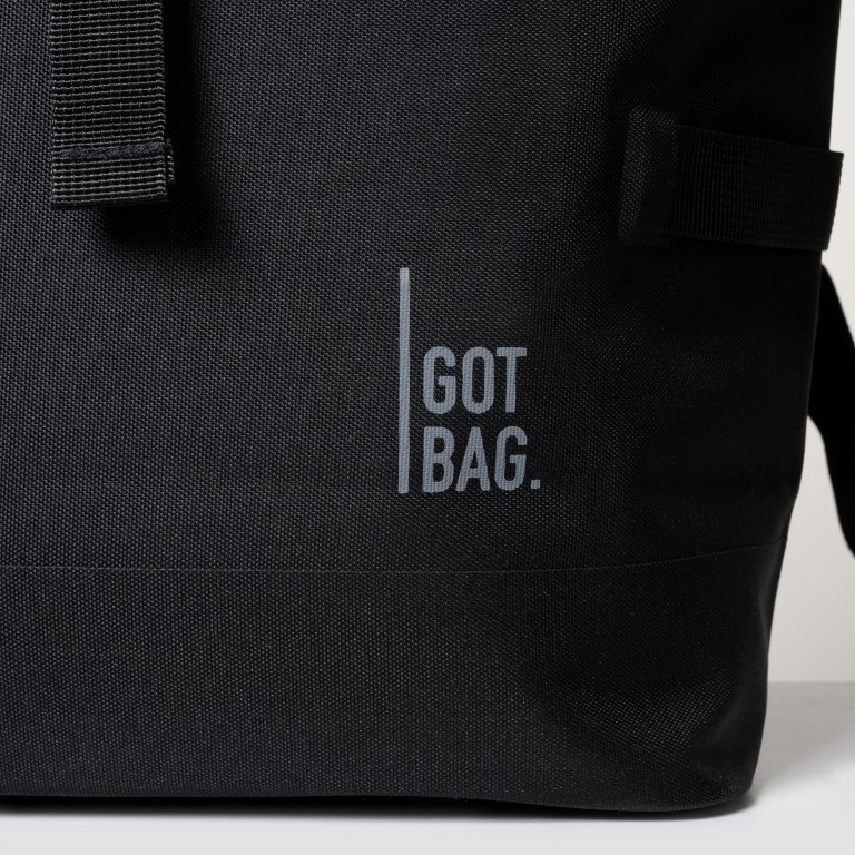 Rucksack Rolltop Stone, Farbe: grau, Marke: Got Bag, EAN: 4260483880278, Abmessungen in cm: 33x43x16, Bild 10 von 11