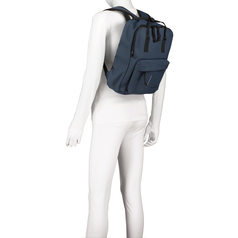 Rucksack Mart Navy, Farbe: blau/petrol, Marke: Blackbeat, EAN: 8720088700006, Abmessungen in cm: 25.5x36x11.5, Bild 4 von 6