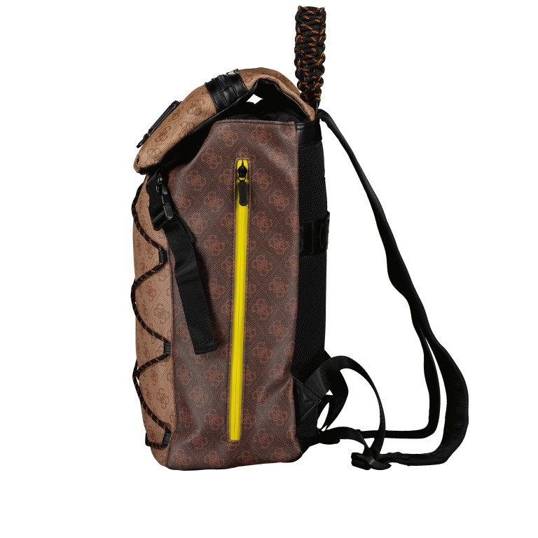 Rucksack Salameda Brown Multi, Farbe: braun, Marke: Guess, EAN: 7620207008680, Abmessungen in cm: 29.5x40x17, Bild 3 von 10