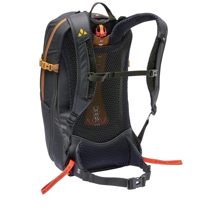 Rucksack Wizard 18+4 an die Körpergröße anpassbar Black Umbra, Farbe: cognac, Marke: Vaude, EAN: 4062218268456, Abmessungen in cm: 29x50x22, Bild 2 von 4