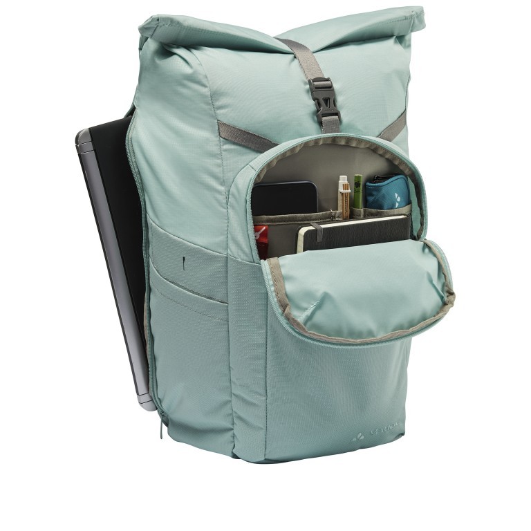 Rucksack Estrellas Okab mit Laptopfach 13.3 Zoll Black Dusty Forest, Farbe: grün/oliv, Marke: Vaude, EAN: 4062218194618, Abmessungen in cm: 30x47x23, Bild 7 von 8