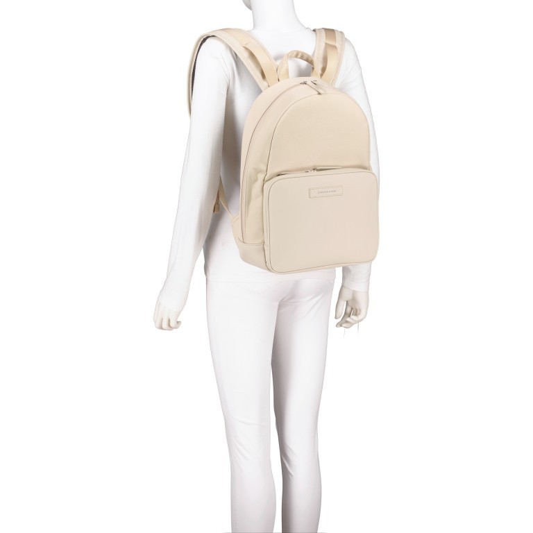 Rucksack Vardo mit Laptopfach 14 Zoll Sandstone, Farbe: beige, Marke: Kapten & Son, EAN: 4251145208523, Abmessungen in cm: 28x42x11, Bild 4 von 6