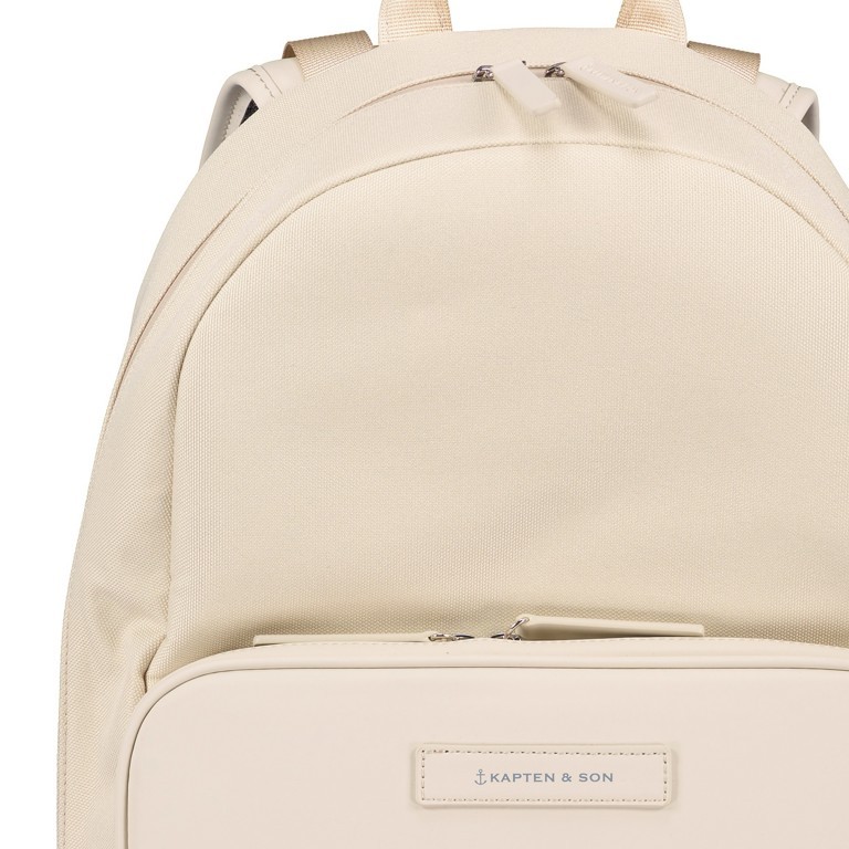 Rucksack Vardo mit Laptopfach 14 Zoll Sandstone, Farbe: beige, Marke: Kapten & Son, EAN: 4251145208523, Abmessungen in cm: 28x42x11, Bild 6 von 6