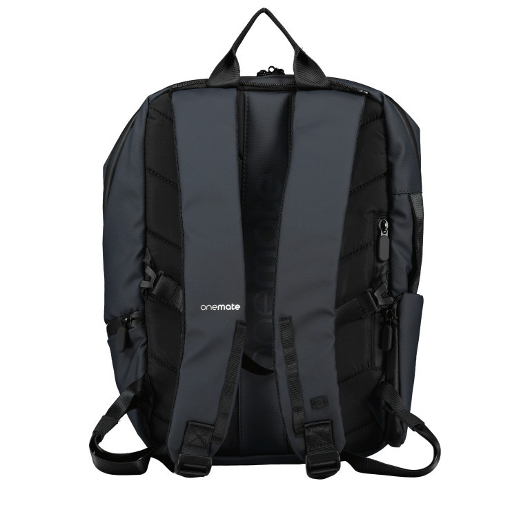 Rucksack Backpack Mini mit Laptopfach 14 Zoll Volumen 15.0 Liter Blau, Farbe: blau/petrol, Marke: Onemate, EAN: 8720648099052, Abmessungen in cm: 25x37x15, Bild 3 von 7