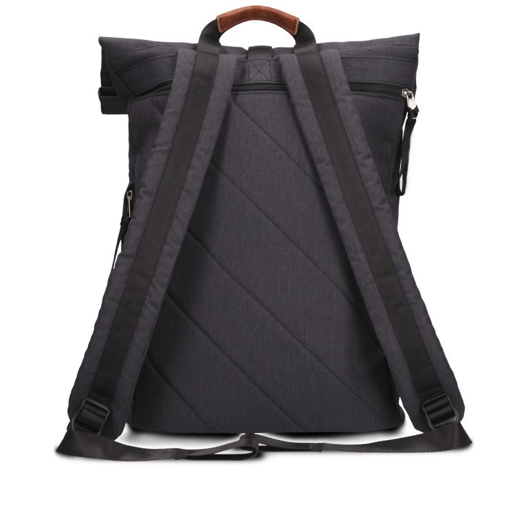 Rucksack Benno BE250 erweiterbar auf 18 Liter Stone, Farbe: grau, Marke: Zwei, EAN: 4250257920125, Bild 4 von 7