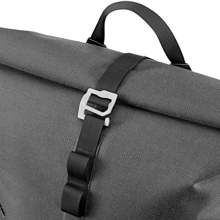 Rucksack Commuter-Daypack Urban Volumen 21 Liter Pepper, Farbe: grau, Marke: Ortlieb, EAN: 4013051049733, Abmessungen in cm: 30x50x15.5, Bild 11 von 11