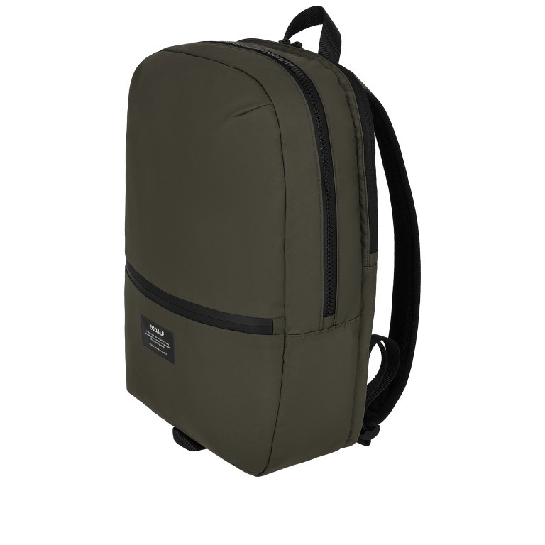 Rucksack CerlerAlf Backpack mit Laptopfach 15 Zoll Dark Khaki, Farbe: taupe/khaki, Marke: Ecoalf, EAN: 8445336146404, Abmessungen in cm: 33.5x47x14, Bild 2 von 5