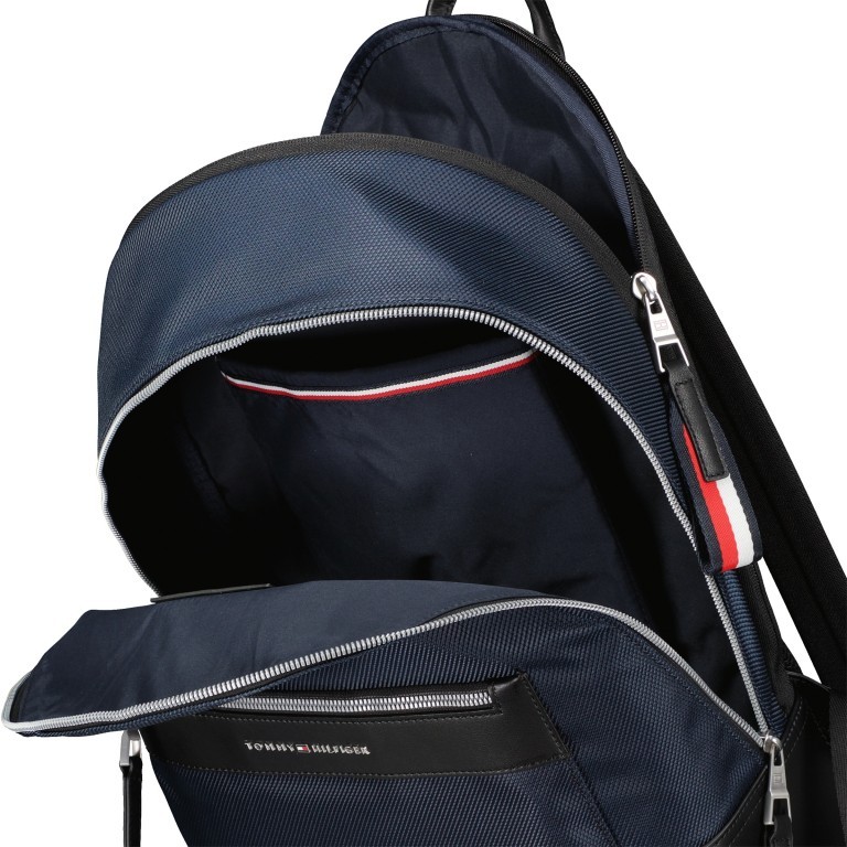 Rucksack Backpack Black, Farbe: schwarz, Marke: Tommy Hilfiger, EAN: 8720116521191, Abmessungen in cm: 31x45x15, Bild 7 von 8