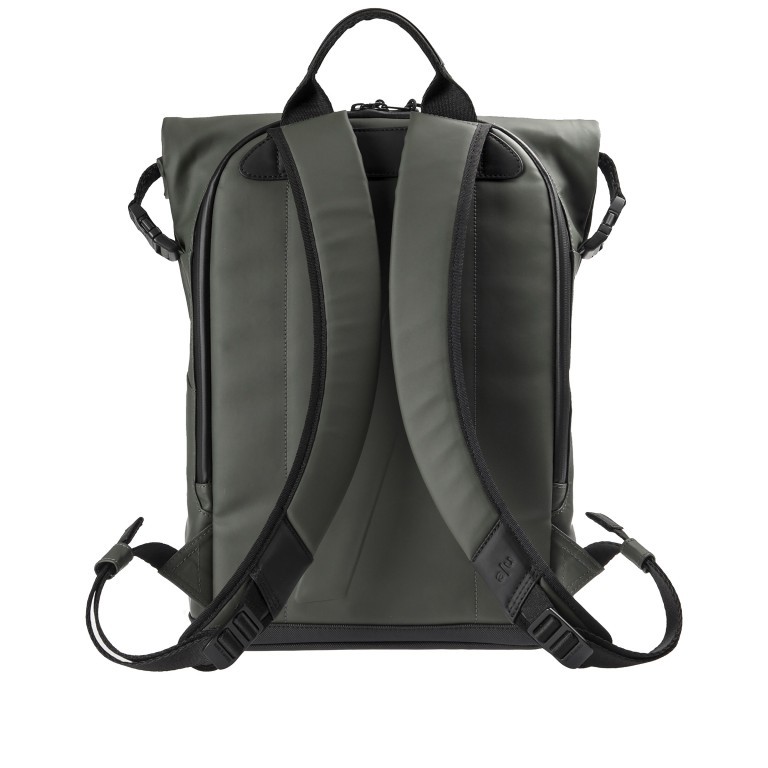 Rucksack Japan Tokio Nishi mit Laptopfach 13 Zoll Forest Night, Farbe: grün/oliv, Marke: Aunts & Uncles, EAN: 4250394982680, Bild 3 von 10