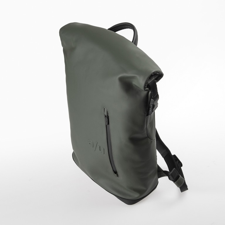 Rucksack Japan Tokio Nishi mit Laptopfach 13 Zoll Forest Night, Farbe: grün/oliv, Marke: Aunts & Uncles, EAN: 4250394982680, Bild 8 von 10
