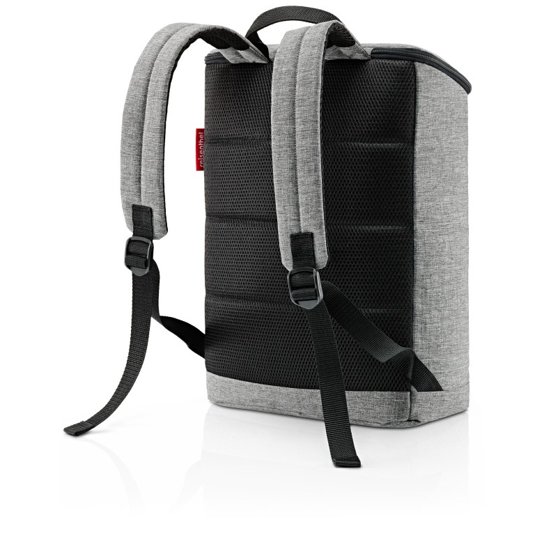 Rucksack Overnighter Backpack M mit Laptopfach 15 Zoll Twist Silver, Farbe: anthrazit, Marke: Reisenthel, EAN: 4012013726842, Abmessungen in cm: 30x41x15, Bild 2 von 3