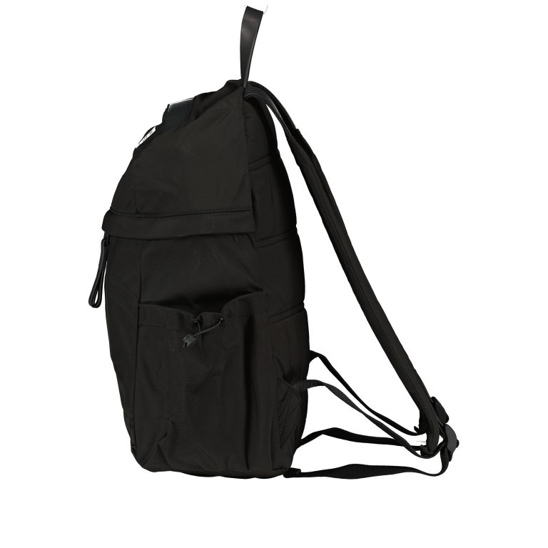 Rucksack MomAlf Volumen 18.4 Liter Black, Farbe: schwarz, Marke: Ecoalf, EAN: 8445336244469, Abmessungen in cm: 27.5x41.5x17, Bild 3 von 6