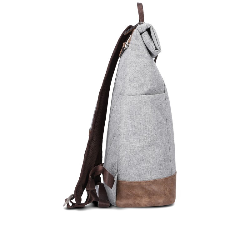 Rucksack Olli O26 mit Laptopfach 13 Zoll Creme, Farbe: beige, Marke: Zwei, EAN: 4250257928121, Bild 3 von 7