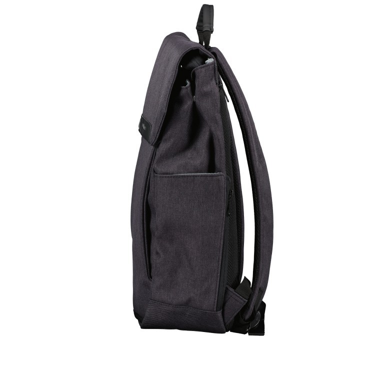 Rucksack RS72 Black, Farbe: schwarz, Marke: Franky, EAN: 4251885903436, Abmessungen in cm: 30x48x14, Bild 3 von 7