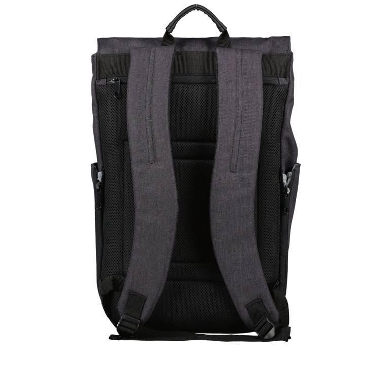 Rucksack RS72 Black, Farbe: schwarz, Marke: Franky, EAN: 4251885903436, Abmessungen in cm: 30x48x14, Bild 4 von 7