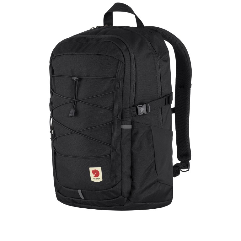 Rucksack Skule 28 mit Laptopfach 15 Zoll Black, Farbe: schwarz, Marke: Fjällräven, EAN: 7323450785741, Abmessungen in cm: 41x50x18, Bild 2 von 11