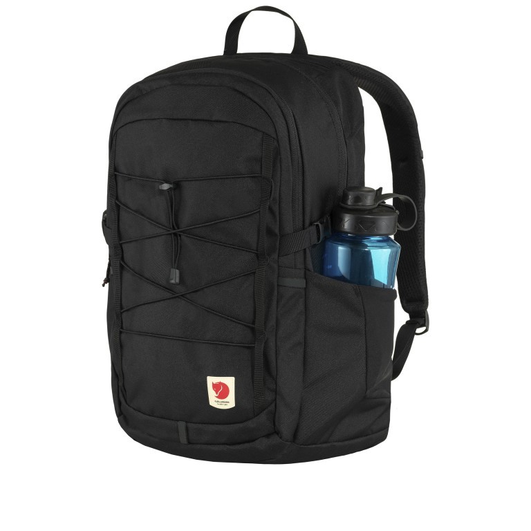 Rucksack Skule 28 mit Laptopfach 15 Zoll, Farbe: schwarz, grau, blau/petrol, grün/oliv, orange, Marke: Fjällräven, Abmessungen in cm: 41x50x18, Bild 9 von 11