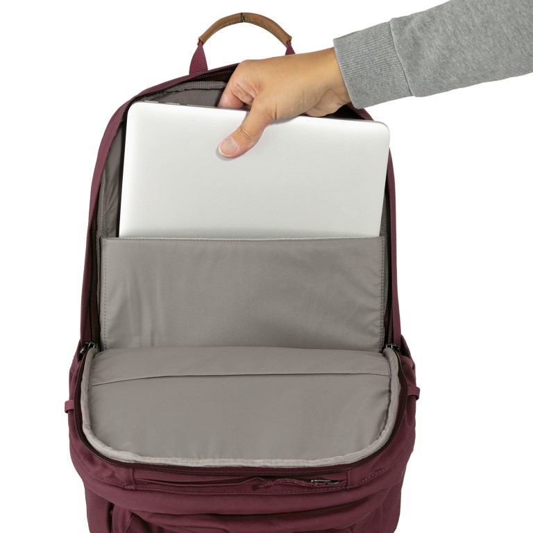 Rucksack Räven mit Laptopfach 15 Zoll Volumen 28 Liter Foliage Green, Farbe: grün/oliv, Marke: Fjällräven, EAN: 7323450786243, Abmessungen in cm: 36x47x15.5, Bild 8 von 8