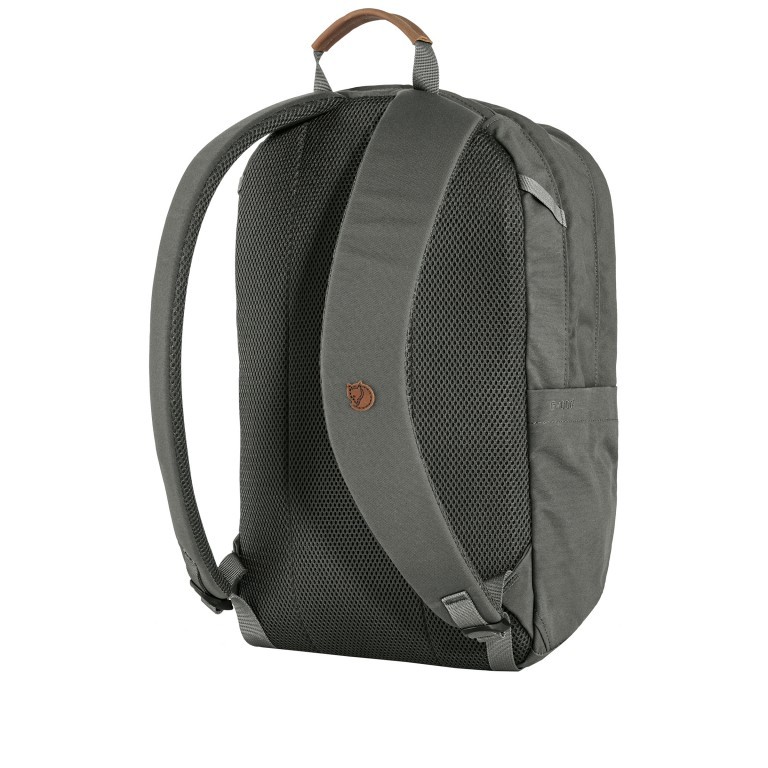 Rucksack Räven mit Laptopfach 15 Zoll Volumen 20 Liter, Farbe: schwarz, anthrazit, blau/petrol, braun, grün/oliv, rot/weinrot, Marke: Fjällräven, Abmessungen in cm: 34x42x15.5, Bild 3 von 5