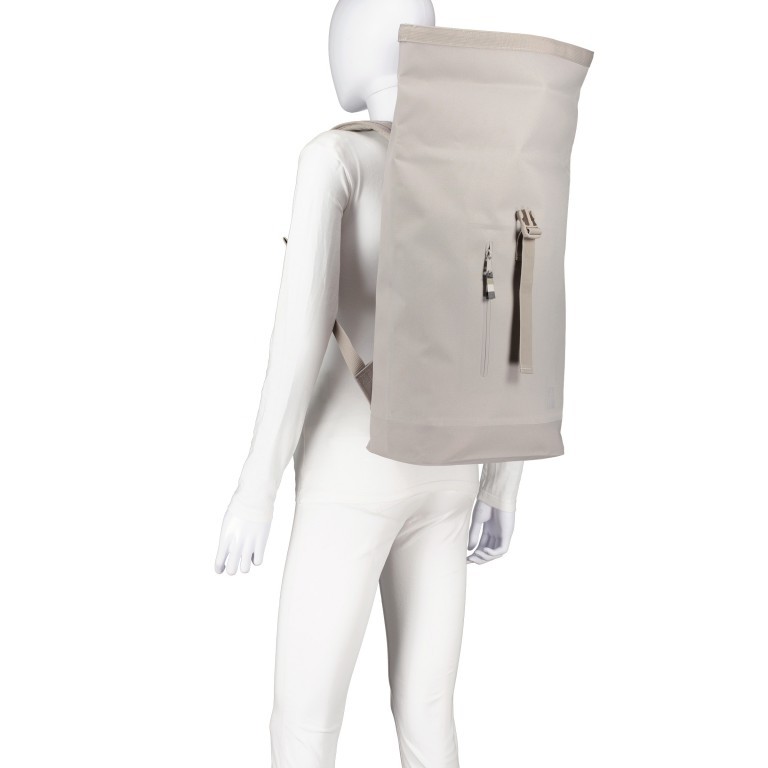 Rucksack Rolltop Lite Monochrome Sepia, Farbe: taupe/khaki, Marke: Got Bag, EAN: 4260483885006, Abmessungen in cm: 32x42x15, Bild 7 von 8