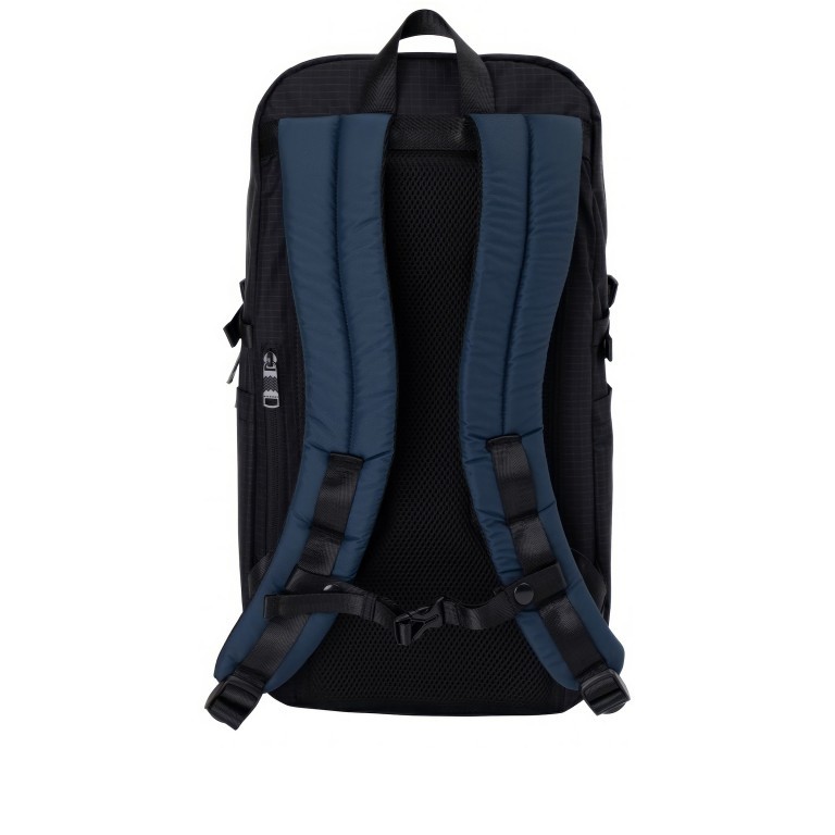 Rucksack Street Cruise Series Hypatia mit Laptopfach 13 Zoll Volumen 17 Liter, Farbe: schwarz, grau, blau/petrol, braun, grün/oliv, rosa/pink, beige, Marke: Doughnut, Abmessungen in cm: 27.5x50.5x15.5, Bild 3 von 13