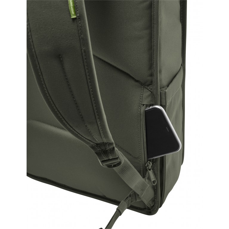 Rucksack Coreway Rolltop 20 Black, Farbe: schwarz, Marke: Vaude, EAN: 4062218500372, Abmessungen in cm: 32x45x18, Bild 12 von 13
