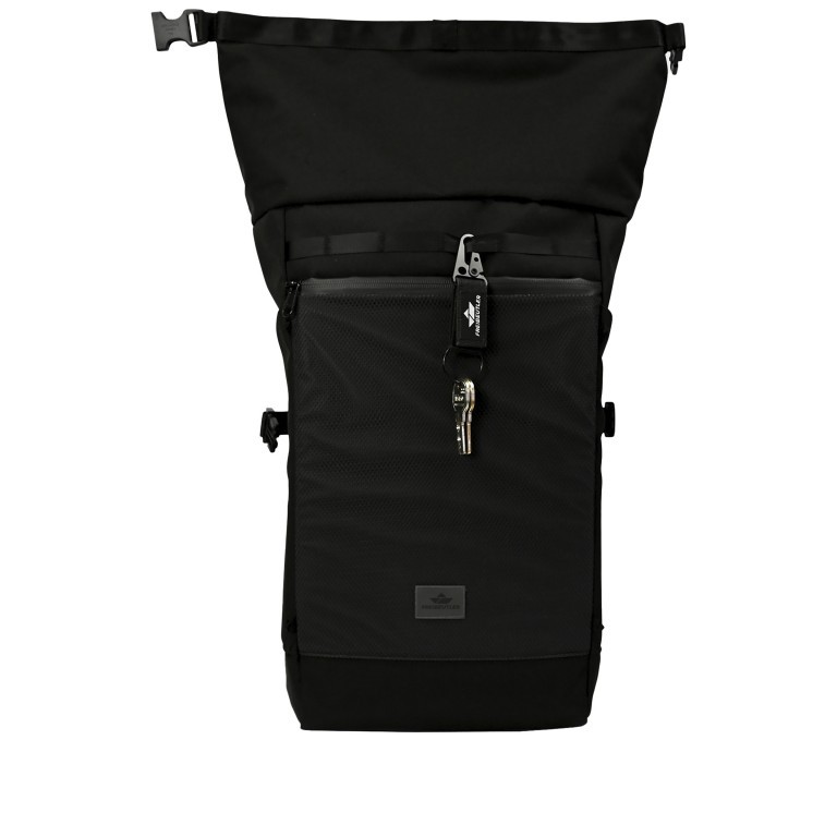 Rucksack Bente mit RFID-Schutz Navy, Farbe: blau/petrol, Marke: Freibeutler, EAN: 4260429393039, Abmessungen in cm: 30x50x16, Bild 9 von 13