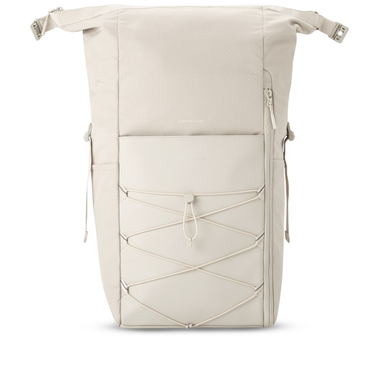 Rucksack Yoho, Farbe: schwarz, grau, grün/oliv, beige, Marke: Kapten & Son, Abmessungen in cm: 40x45x15, Bild 6 von 7