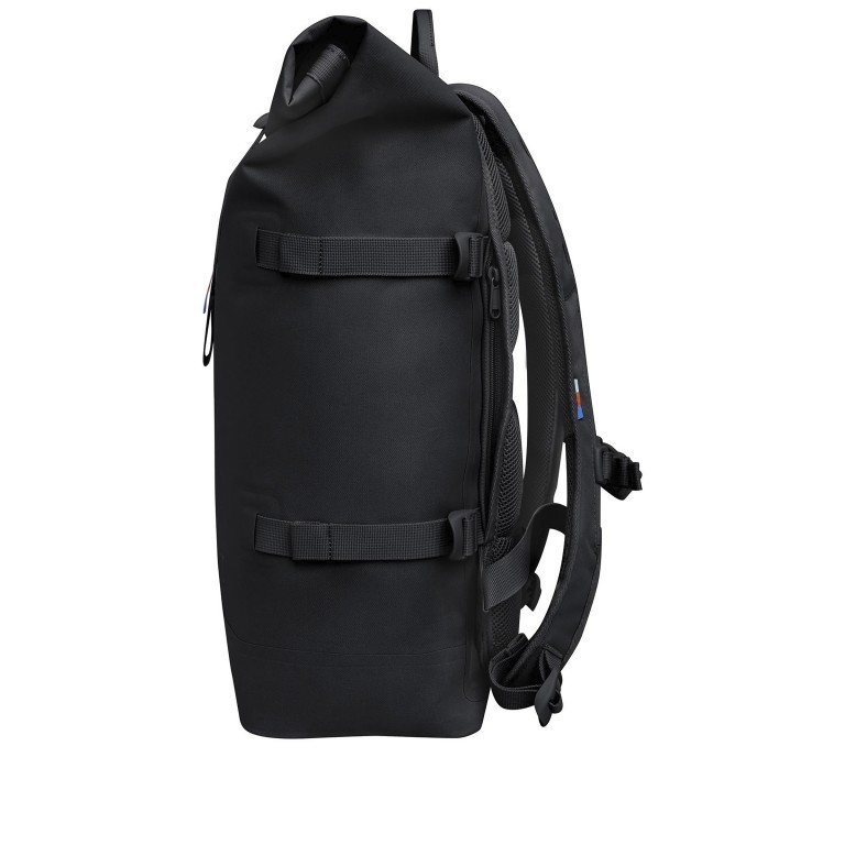 Rucksack Rolltop 2.0, Farbe: schwarz, grau, blau/petrol, grün/oliv, Marke: Got Bag, Abmessungen in cm: 33x43x16, Bild 3 von 13