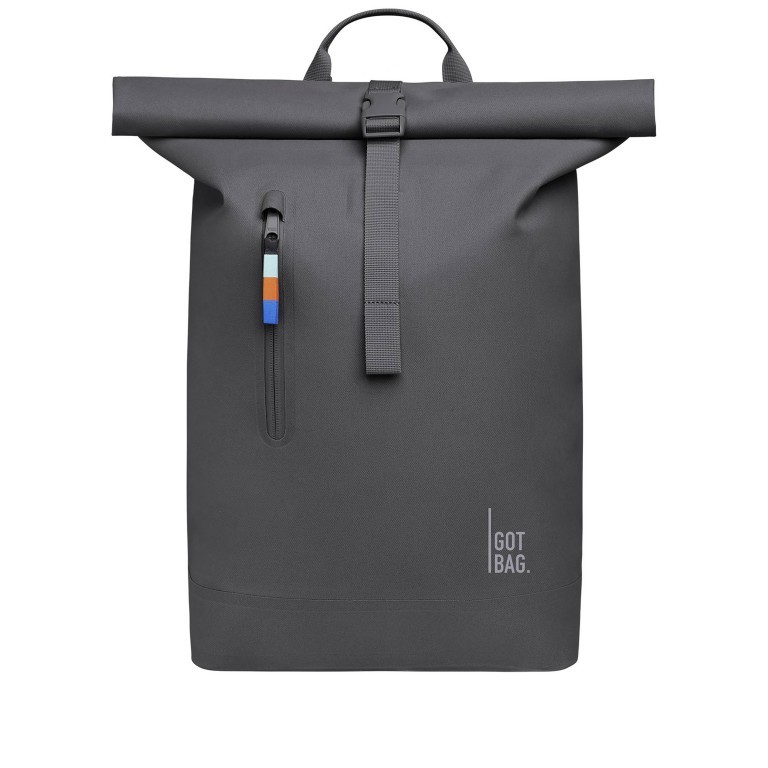 Rucksack Rolltop Lite 2.0, Farbe: grau, grün/oliv, flieder/lila, Marke: Got Bag, Abmessungen in cm: 32x42x15, Bild 1 von 13