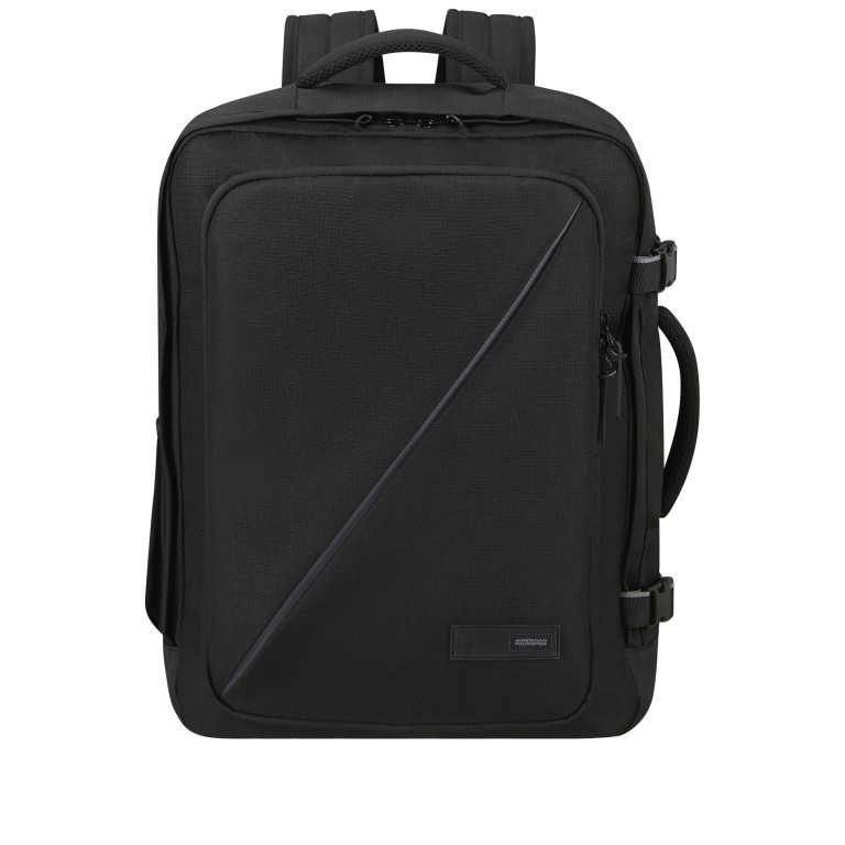 Rucksack Take2Cabin Casual Backpack M mit Laptopfach 15.6 Zoll, Farbe: schwarz, blau/petrol, grün/oliv, Marke: American Tourister, Abmessungen in cm: 20x45x36, Bild 1 von 15