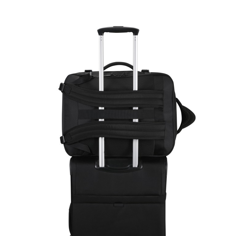 Rucksack Take2Cabin Casual Backpack M mit Laptopfach 15.6 Zoll, Farbe: schwarz, blau/petrol, grün/oliv, Marke: American Tourister, Abmessungen in cm: 20x45x36, Bild 5 von 15