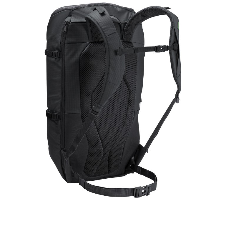 Freizeitrucksack City Go 30 II Daypack, Farbe: schwarz, blau/petrol, taupe/khaki, Marke: Vaude, Abmessungen in cm: 33x60x19, Bild 5 von 11