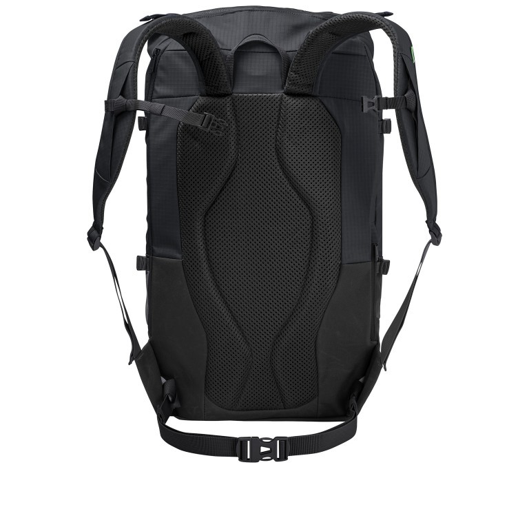 Freizeitrucksack City Go 30 II Daypack, Farbe: schwarz, blau/petrol, taupe/khaki, Marke: Vaude, Abmessungen in cm: 33x60x19, Bild 4 von 11