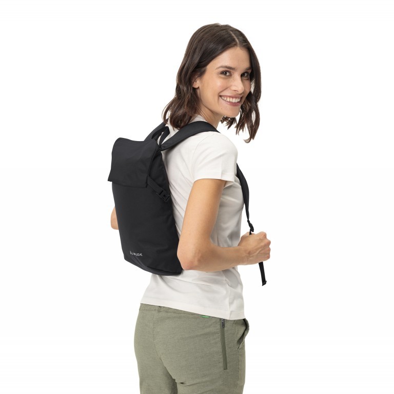 Rucksack Estrellas Unuk II Daypack Volumen 8 Liter, Farbe: schwarz, blau/petrol, grün/oliv, rot/weinrot, Marke: Vaude, Abmessungen in cm: 27x39x14, Bild 4 von 7