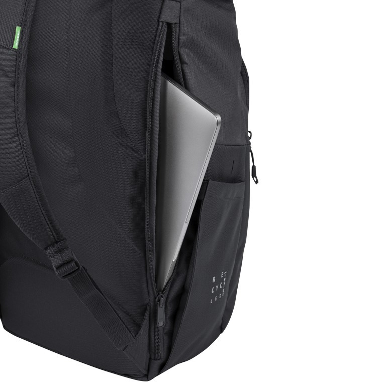 Rucksack Estrellas Okab II Daypack Volumen 25 Liter, Farbe: schwarz, blau/petrol, Marke: Vaude, Abmessungen in cm: 30x47x23, Bild 9 von 11