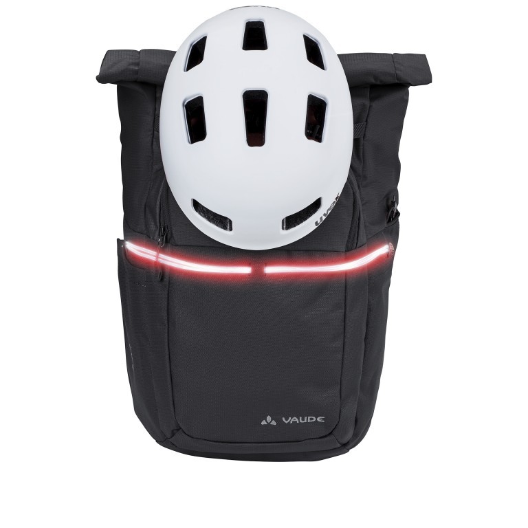 Rucksack Estrellas Okab II Daypack Volumen 25 Liter, Farbe: schwarz, blau/petrol, Marke: Vaude, Abmessungen in cm: 30x47x23, Bild 11 von 11